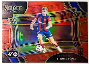Fermin Lopez 2023-24 Select La Liga Field Level Red Prizm Rookie #220 RC SP FCB - Picture 1 of 2