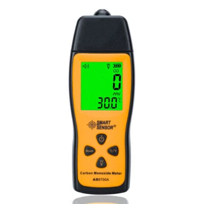 AS8700A Carbon Monoxide Meter Portable CO Gas Leak Detector Gas Analyzer 1000ppm - Image 1 of 4