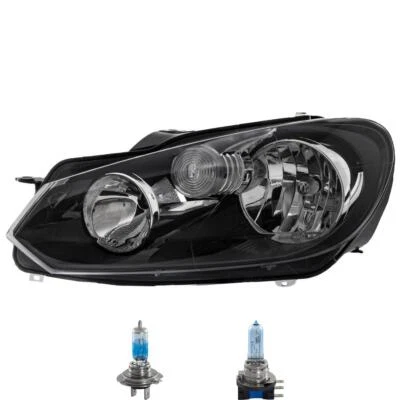 Scheinwerfer links inkl. OSRAM Premium Lampen für VW Golf VI 5K1 mit LWR Motor - Bild 1 von 4