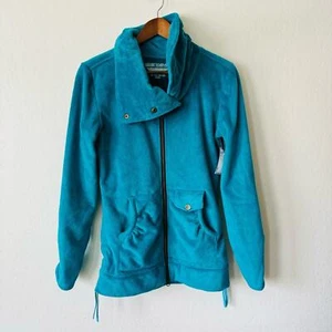 Obermeyer | Giacca blu in pile con zip - Foto 1 di 4