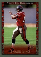 1999 Topps Football Card #350 Shaun King Rookie