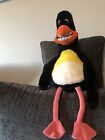 Vintage Creature Comforts Andrew The Penguin Plush 24"  1991 retro collectable 