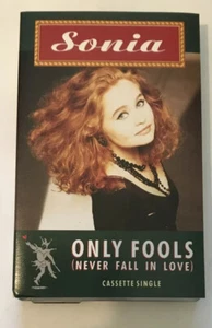 Sonia – Only Fools (Never Fall In Love) - 2 TRACK CASSETTE - Picture 1 of 4