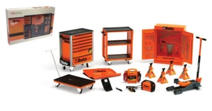 Truescale TSM13AC25 Beta Tool Kit Garage Accessory Set - 1/18 Scale - Picture 1 of 8