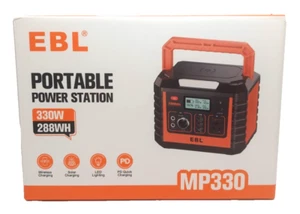 EBL MP330 Portable Power Station 330W/288WH Charging Generator USB Solar Battery - Picture 1 of 8