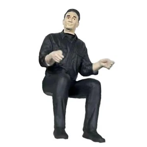 Hombre Conductor para 1/14 RC Tractor Camión Volquete Coche Camión Cargador Hágalo Usted Mismo Decoración - Imagen 1 de 1