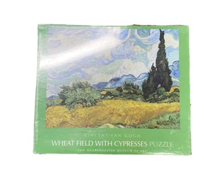 Wheat Field With Cypresses Jigsaw Puzzle (Van Gogh) NEW SEALED RARE Ships Free - Picture 1 of 2