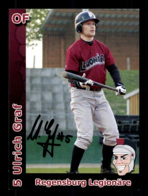 Ulrich Graf Baseball Regensburg Legionäre 2006 Original Signiert + A 223435 - Bild 1 von 2