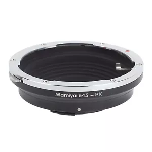 Mamiya 645 M645 Lens to Pentax PK Mount Adapter PK K1 K3 K32 K52 KR KS KS2 K1000 - Picture 1 of 6