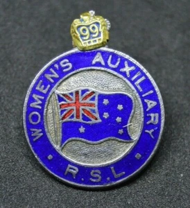 Women's Auxiliary Returned and Services League 1999 enamel pin badge Australia - Picture 1 of 3