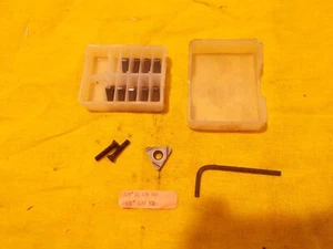 10 NUEVOS INSERTOS DE ROSCA DE CARBURO INDEXABLES brocas de herramienta de torno 3/8" IC EX RH - Imagen 1 de 4