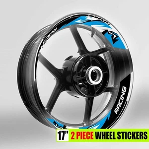 S10B 5 Color 2-PIECE Wheel Stickers For CBR1000RR 13 14 15 16 17 18 19 20 21 22 - Picture 1 of 7