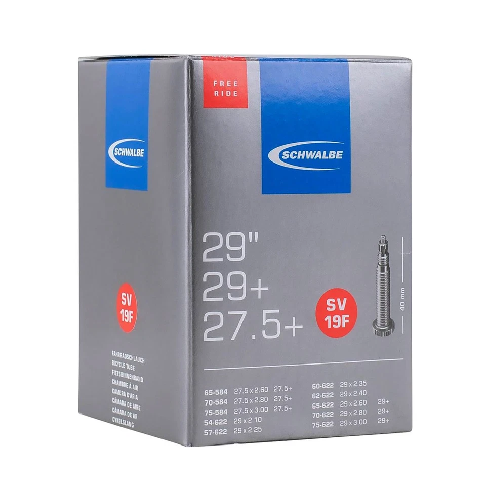 Schwalbe SV 19F 29 Plus Freeride Schlauch Sclaverand Ventil