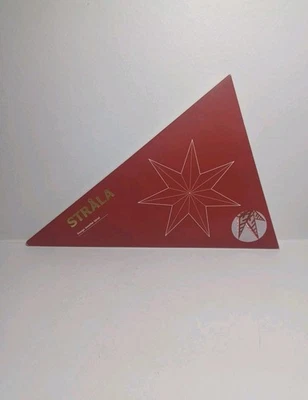 IKEA Strala Star Light de Jennifer Idrizi 28" Rojo y Blanco Nuevo en Caja Foto 1 de 4