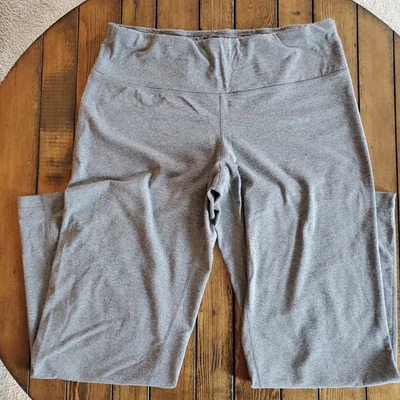 Athletic Works Women's Lounge Pants Leggings Gray Heather Elastic Waist Size XL  - Image 1 of 4