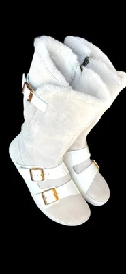 Женские сапоги из лакированной кожи из овчины и овчины Birkenstock Danbury 39/США 8 M - Изображение 1 из 4