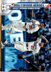 2020 Topps Hollywood Heroes (Cody Bellinger/Alex Verdugo) Baseballkarte - Bild 1 von 2