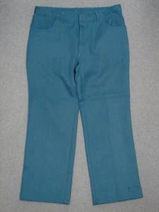 QH11408 VINTAGE 1970s **JOHN BLAIR** CLASSIC POLYESTER JEANS 36S (msr 35"x28") - Picture 1 of 7