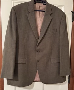 Ralph Lauren Polo Mens Blazer Jacket Sport Suit Coat 48L Gray Wool - Picture 1 of 6