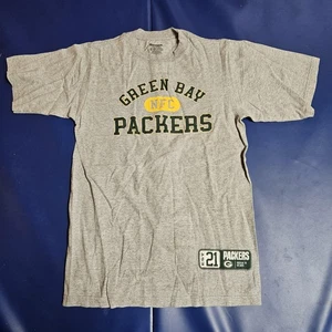 Maglietta Green Bay Packers uomo piccola NFL calcio Reebok misto cotone maglietta EST 21 - Foto 1 di 7