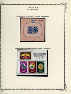 COLOMBIA Scott Specialty Album Page Lot #76 - SEE SCAN - $$$ - Picture 1 of 1