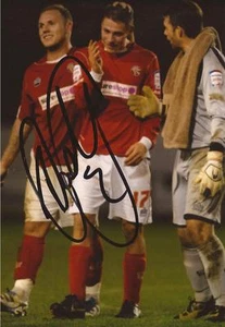 WALSALL: RICHARD TAUNDRY SIGNED 6x4 ACTION PHOTO+COA - Picture 1 of 1