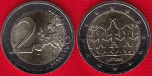 Lithuania 2 euro 2018 "Song and Dance Celebration" BiMetallic UNC - Picture 1 of 1