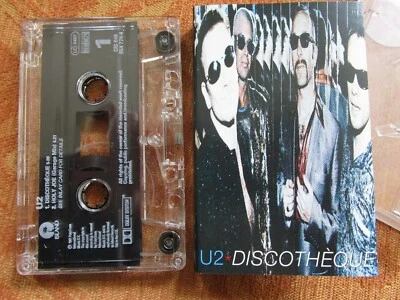 U2 ‎– Discothèque CIS 649 Audio Tape Cassette Single - Image 1 of 4