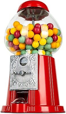 11 Inch Metal Gumball Machine – Bubble Gum Vending Dispenser Retro Candy Sweet • 29.99£