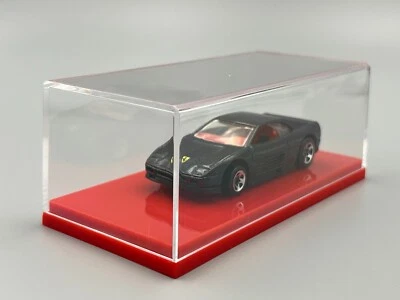 Quality Car Display Case Red Plastic Base 1/64 scale - Image 1 of 4