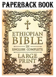 Ethiopian Bible in English Complete LARGE PRINT: Includes a One-Year Reading Pla - Picture 1 of 2
