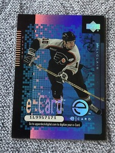2000-01 Upper Deck e-Cards John LeClair #EC5