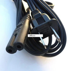 Hisense 50A6G 49H6E 50CU6000 TV POWER CORD AC Cable 2-prong/pin WIRE lead New - Picture 1 of 3