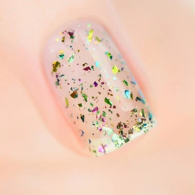 ILNP Ferris Wheel - Green, Gold, Blue, Red, Pink Ultra Chrome Flakie Nail Polish - Image 1 of 4