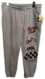 Peanuts Jr Jogger XXXL Snoopy Racing Club Road Warriors Gray - Picture 1 of 11