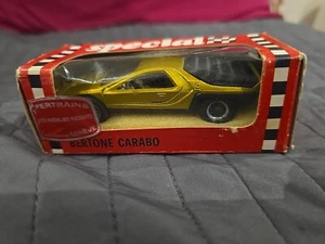 Vintage 1970s Mercury Special Art No. 303 Gold Bertone Carabo MIB New 1/43 - Picture 1 of 13
