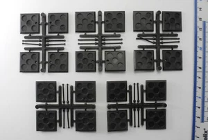 20 soportes Epic 40K BASES CUADRADAS de plástico sin usar años 90 QD4 - Imagen 1 de 1