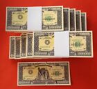 100 Pieces Of US Lady Liberty 1,000,000$ commemorative Banknotes/with UV Mark