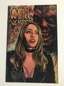 VAMPIRE VERSES #2 Signed By Frank Forte Indie Bad Girl 2001, NM+ Horror Comics - Picture 1 of 12