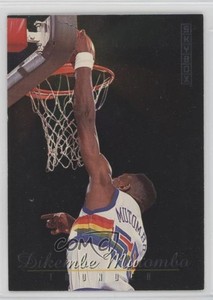 1992-93 Skybox Thunder and Lightning Mark Macon Dikembe Mutombo #TL1 HOF