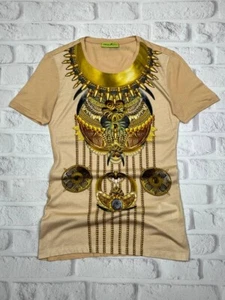 Versace Jeans Baroque Golden Printed T-shirt Women’s Size XS - Picture 1 of 9