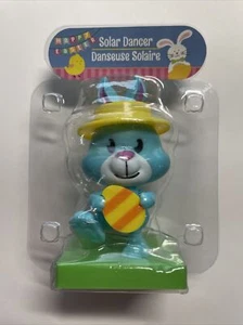 Neu Junge Hase Kaninchen Solartänzer tanzt Frühling Sommer OSTERN Wackelkopf Spielzeug! - Bild 1 von 3