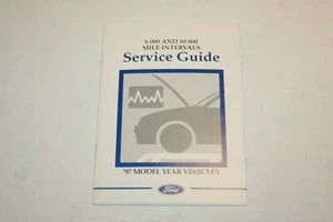 FORD SCHECKHEFT LOG LEER DETAILS 3x WARTUNGSSTEMPEL DRUCK 03/1997 R REG+   - Bild 1 von 9