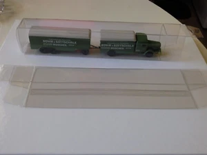 5 oder 10 Stück Klarsichtschachteln H0-L210xH46xB35 Faltschachteln - Picture 1 of 1