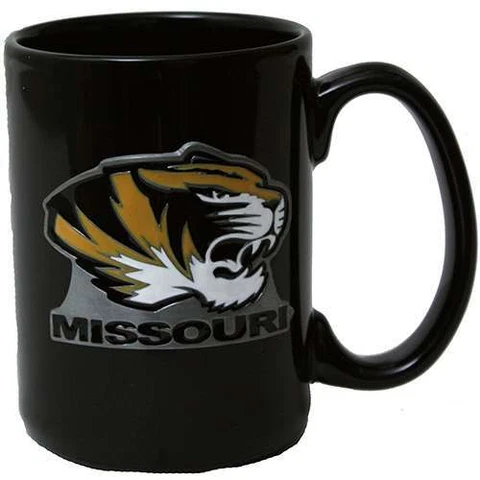 Missouri Tigers 15oz Black Ceramic Mug Cover