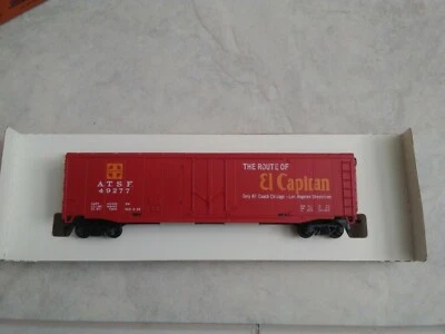 Caja Puerta Enchufe Santa Fe Coche ESCALA HO Rojo Vintage TYCO El Capitan ATSF 49277 Foto 1 de 4