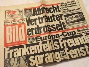 BILDzeitung 06.03.1979 März 6.3.1979 Geschenk 40. 41. 42. 43. 44. Geburtstag - Picture 1 of 2
