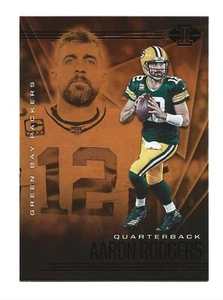 2020 Panini Illusions Trophy Collection Orange 4 Aaron Rodgers Green Bay Packers - Bild 1 von 2