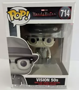 Funko Pop Marvel Wandavision Vision 50’s Figur #714 Vinyl Figur Common - Bild 1 von 6