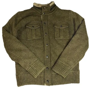 Schott NYC US Armed Forces COV/MIL 1913 Green Wool Jacket Men’s Size Small - Picture 1 of 15